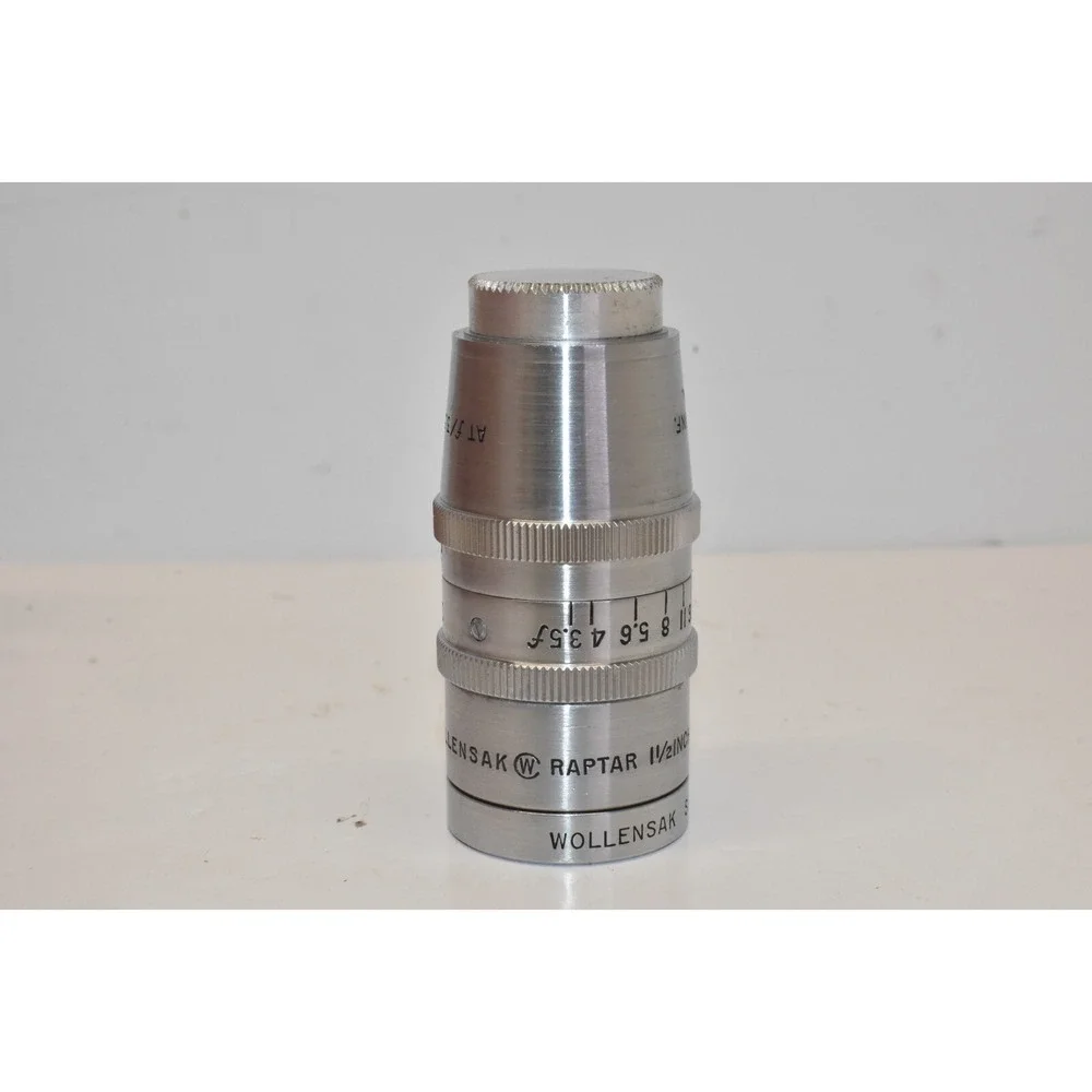 Wollensak Camera Lens Kit- 9mm Wide Angle Cine & Raptar 1.5